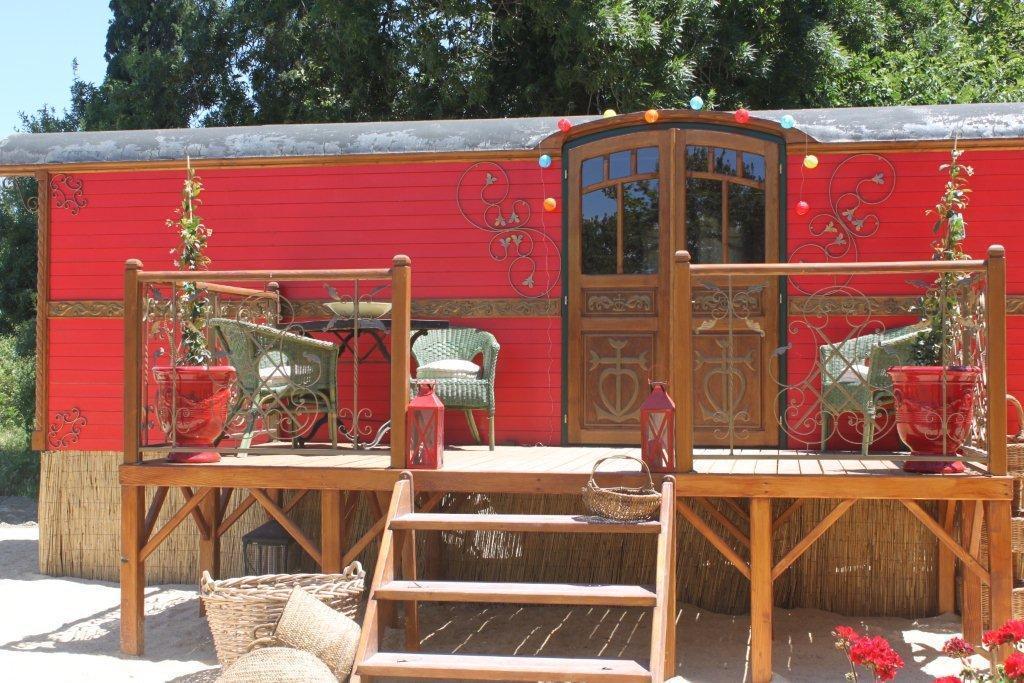 Bed and Breakfast La Roulotte "Les Saintes" Екстер'єр фото